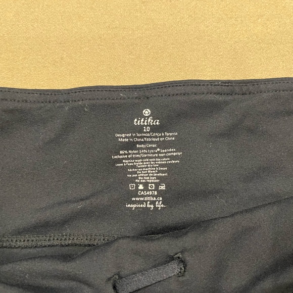 5/$25 titika black workout pants 10 - Picture 7 of 10